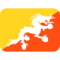 Bhutan emoji on Twitter